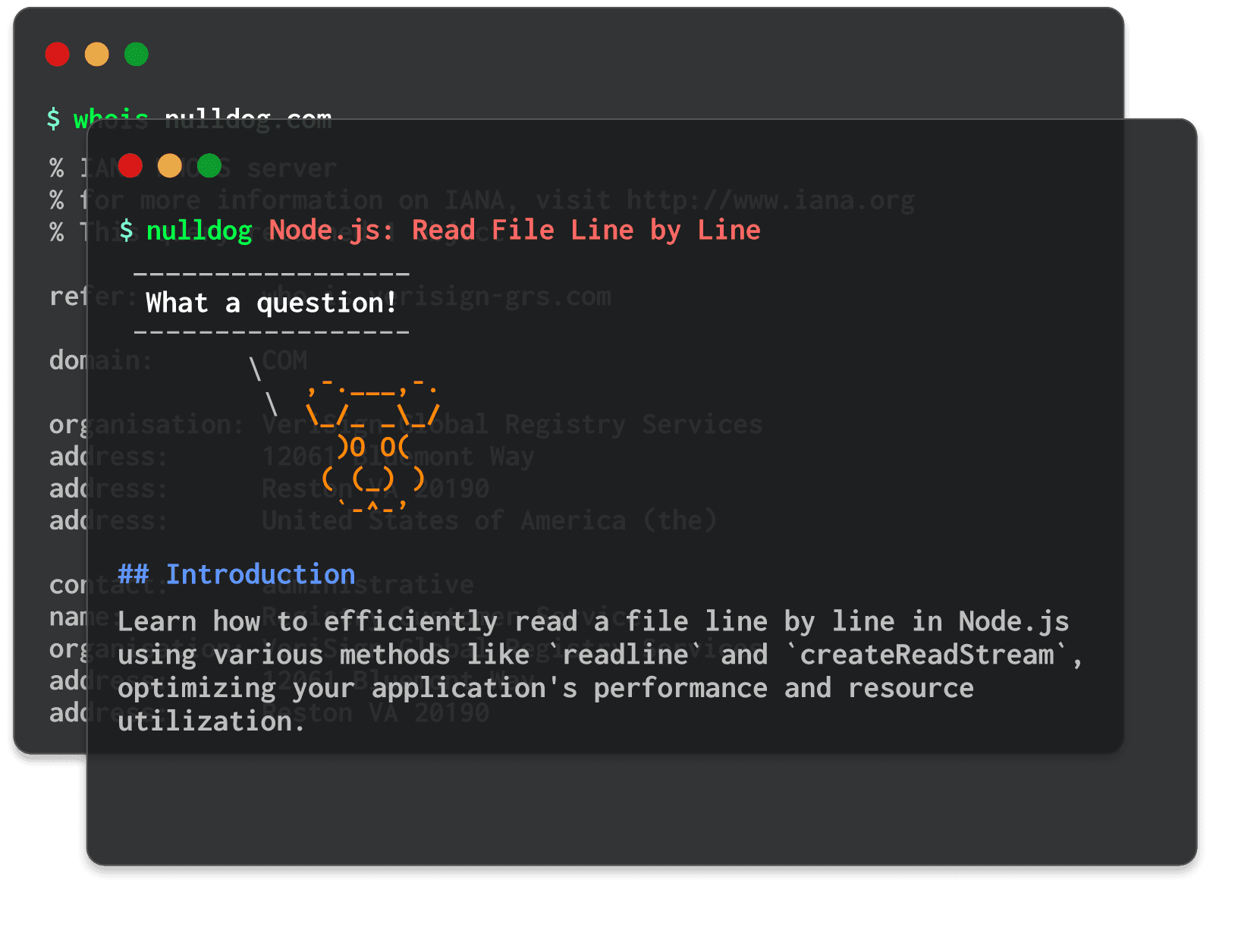 Node.js: Read File Line by Line 
