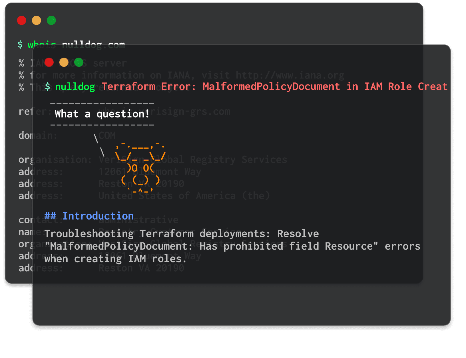 Terraform Error: MalformedPolicyDocument in IAM Role Creation 
