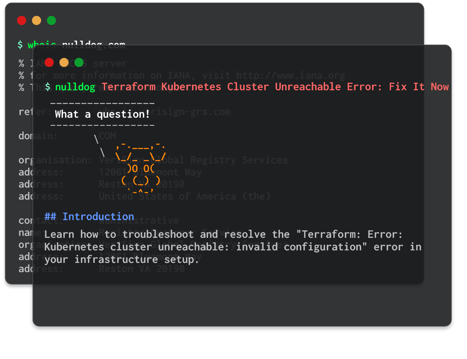 Terraform Kubernetes Cluster Unreachable Error: Fix It Now 
